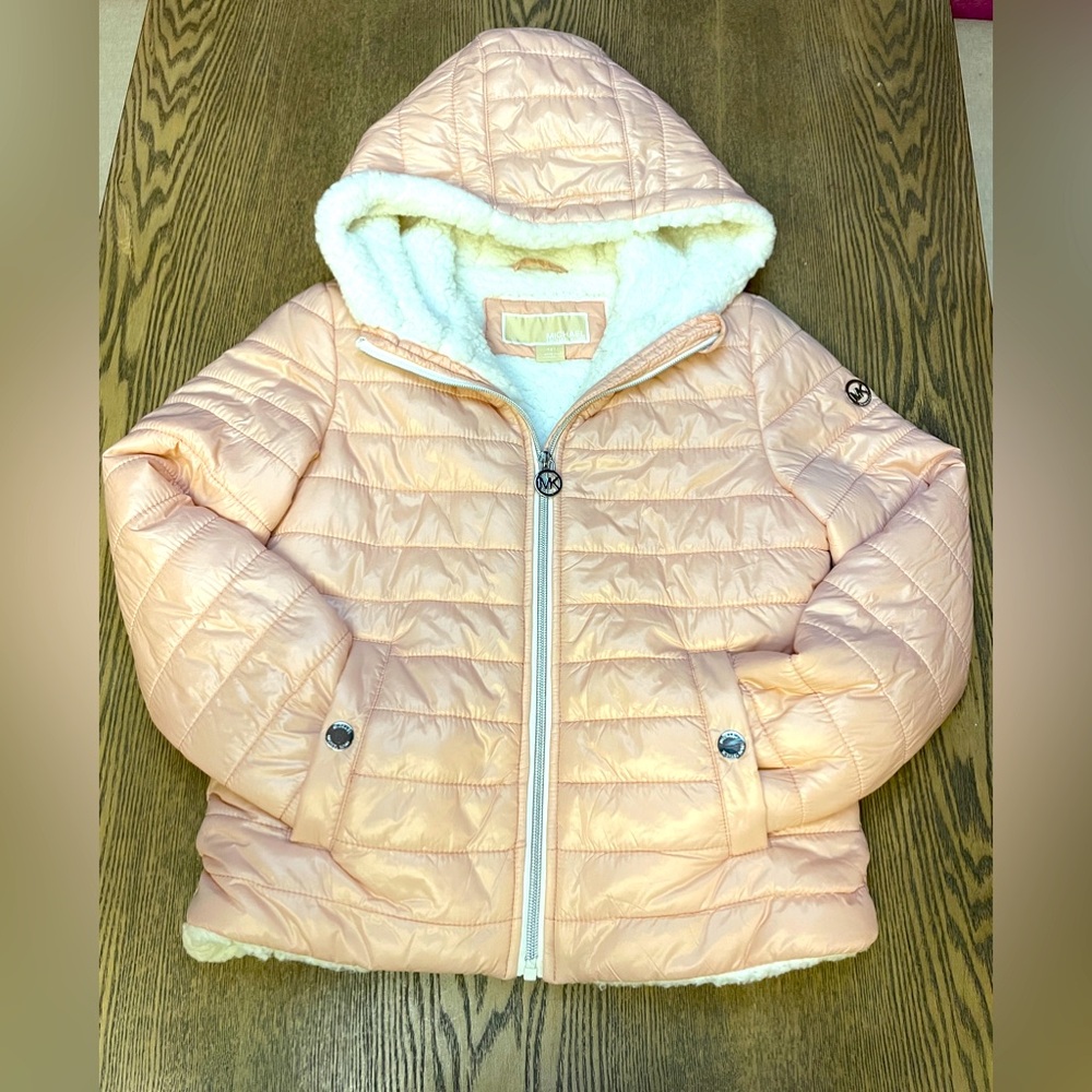 MK - MICHAEL Michael Kors - girls puffer jacket, size 7/8